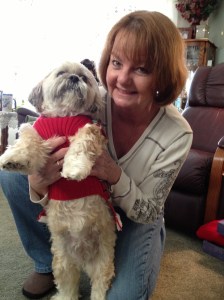 Deana, and furbaby Emma